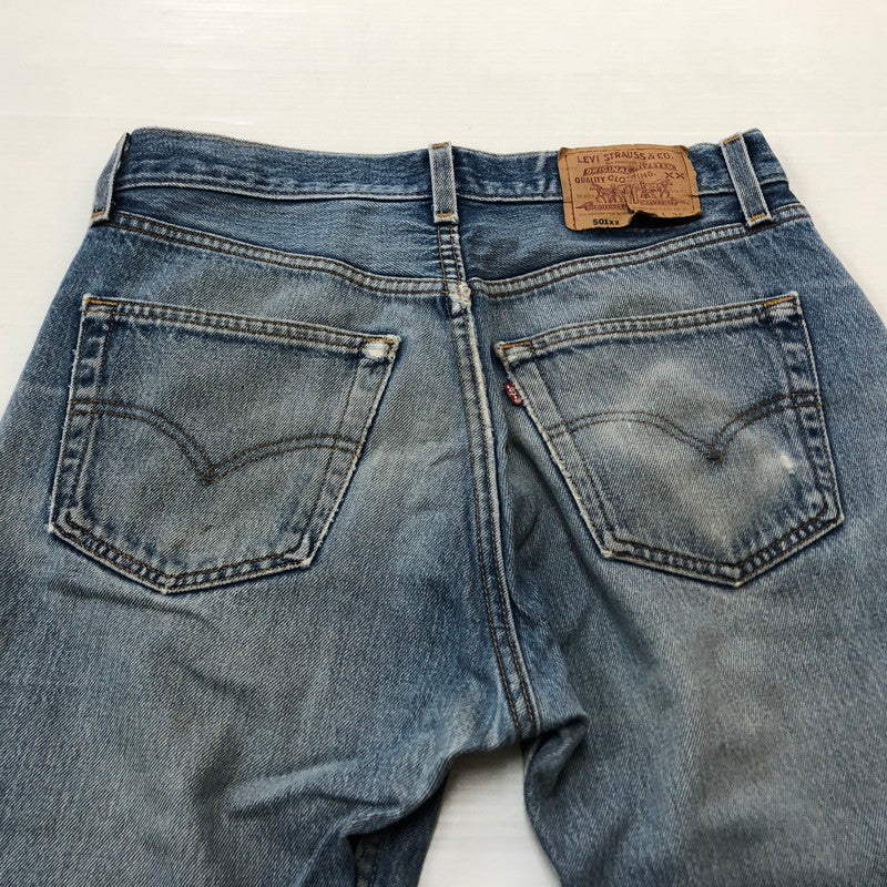 【現状渡し品】【メンズ】 Levi’s リーバイス 90's 501XX DENIM PANTS MADE IN USA 90年代 デニムパンツ ボトムス ジーンズ アメリカ製 ボタン裏刻印524 156-260710-ss-11-tei サイズ：33 カラー：インディゴ 万代Net店