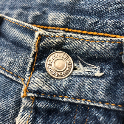 【現状渡し品】【メンズ】 Levi’s リーバイス 90's 501XX DENIM PANTS MADE IN USA 90年代 デニムパンツ ボトムス ジーンズ アメリカ製 ボタン裏刻印524 156-260710-ss-11-tei サイズ：33 カラー：インディゴ 万代Net店