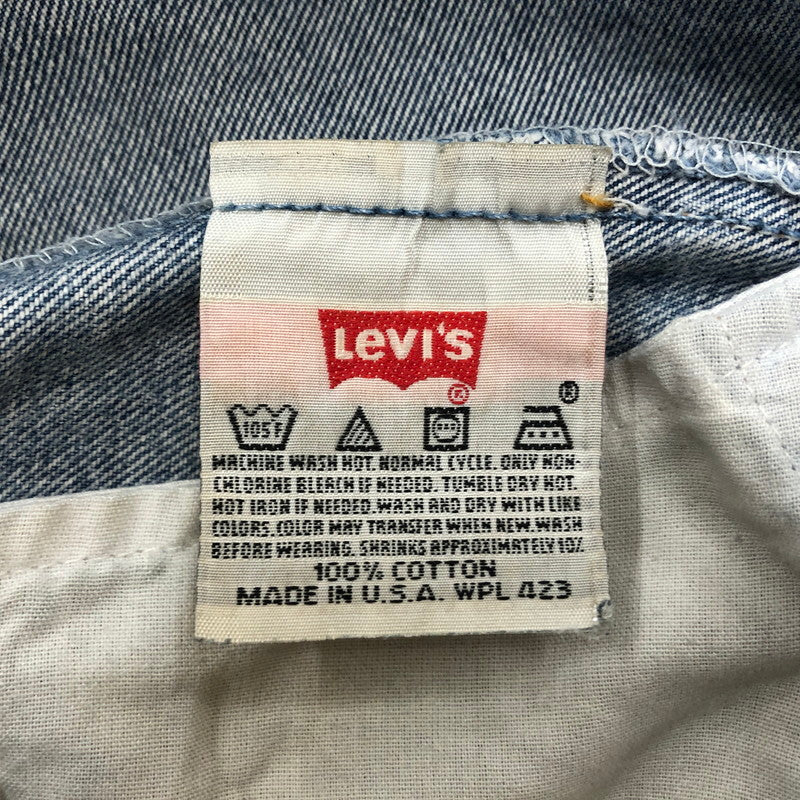 【現状渡し品】【メンズ】 Levi’s リーバイス 90's 501XX DENIM PANTS MADE IN USA 90年代 デニムパンツ ボトムス ジーンズ アメリカ製 ボタン裏刻印524 156-260710-ss-11-tei サイズ：33 カラー：インディゴ 万代Net店