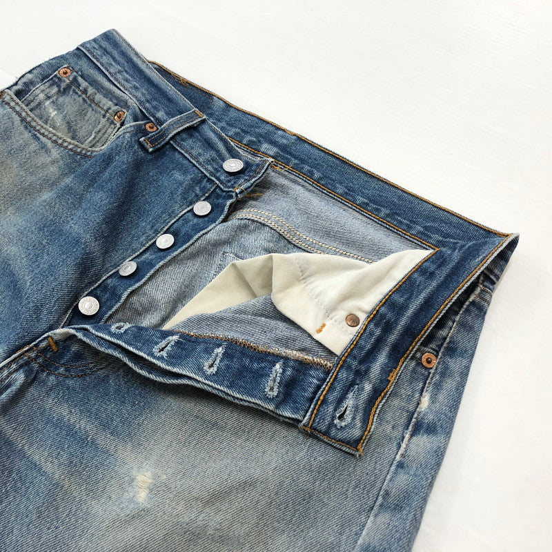 【現状渡し品】【メンズ】 Levi’s リーバイス 90's 501XX DENIM PANTS MADE IN USA 90年代 デニムパンツ ボトムス ジーンズ アメリカ製 ボタン裏刻印524 156-260710-ss-11-tei サイズ：33 カラー：インディゴ 万代Net店