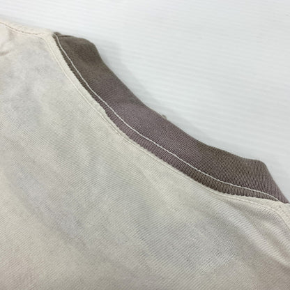 【現状渡し品】【メンズ】 STUSSY ステューシー 80～90's BOX LOGO SS RINGER TEE VINTAGE 80～90年代 ボックスロゴ ショートスリーブ リンガー Tシャツ 半袖 トップス ヴィンテージ 142-260707-yo-02-tei サイズ：S カラー：ホワイト 万代Net店