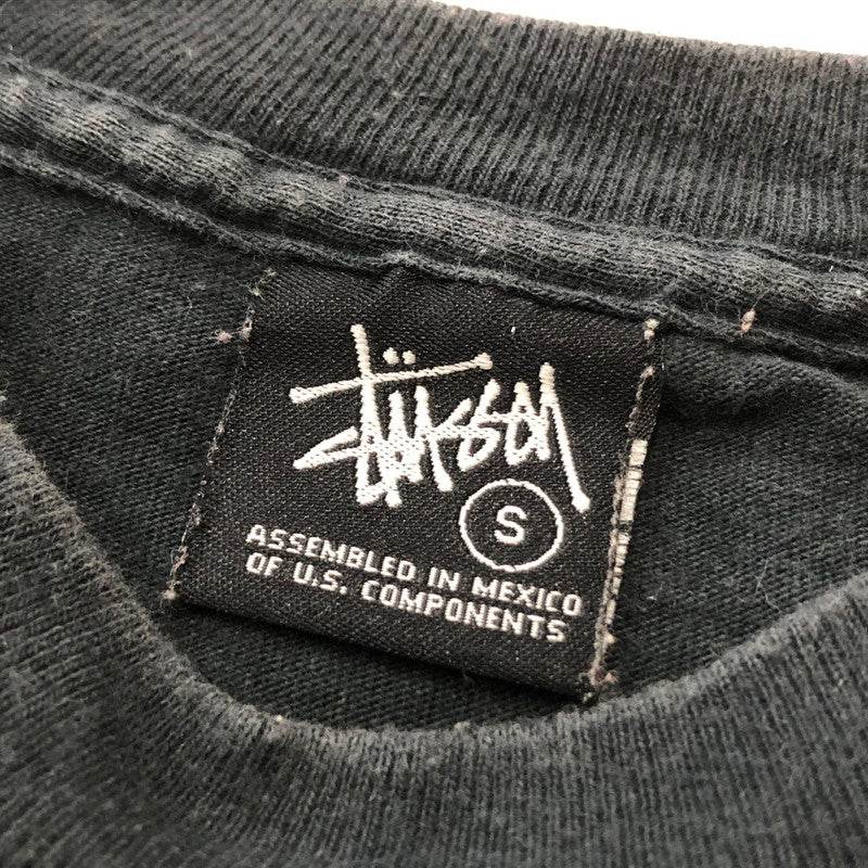 【中古品】【メンズ】 STUSSY ステューシー 00's N4 CHANEL LOGO S/S TEE 2000年 シャネル ロゴ ショートスリーブ Ｔシャツ 半袖 トップス 142-260711-sa-02-tei サイズ：S カラー：ブラック 万代Net店