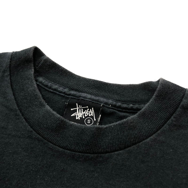【中古品】【メンズ】 STUSSY ステューシー 00's N4 CHANEL LOGO S/S TEE 2000年 シャネル ロゴ ショートスリーブ Ｔシャツ 半袖 トップス 142-260711-sa-02-tei サイズ：S カラー：ブラック 万代Net店