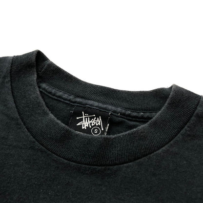 【中古品】【メンズ】 STUSSY ステューシー 00's N4 CHANEL LOGO S/S TEE 2000年 シャネル ロゴ ショートスリーブ Ｔシャツ 半袖 トップス 142-260711-sa-02-tei サイズ：S カラー：ブラック 万代Net店
