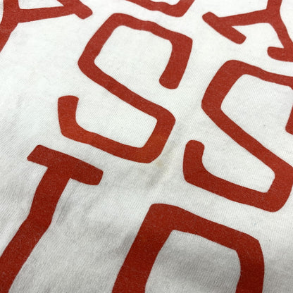 【現状渡し品】【メンズ】 STUSSY ステューシー 00's FONT LOGO SS TEE 2000年代 フロントロゴ ショートスリーブ Tシャツ 半袖 トップス 142-260707-yo-01-tei サイズ：S カラー：ホワイト 万代Net店