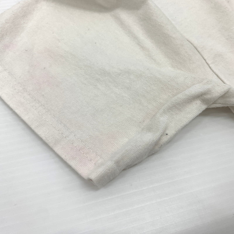 【現状渡し品】【メンズ】 STUSSY ステューシー 00's FONT LOGO SS TEE 2000年代 フロントロゴ ショートスリーブ Tシャツ 半袖 トップス 142-260707-yo-01-tei サイズ：S カラー：ホワイト 万代Net店