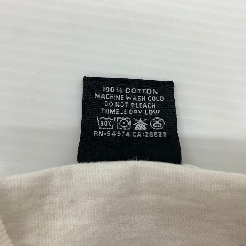 【現状渡し品】【メンズ】 STUSSY ステューシー 00's FONT LOGO SS TEE 2000年代 フロントロゴ ショートスリーブ Tシャツ 半袖 トップス 142-260707-yo-01-tei サイズ：S カラー：ホワイト 万代Net店