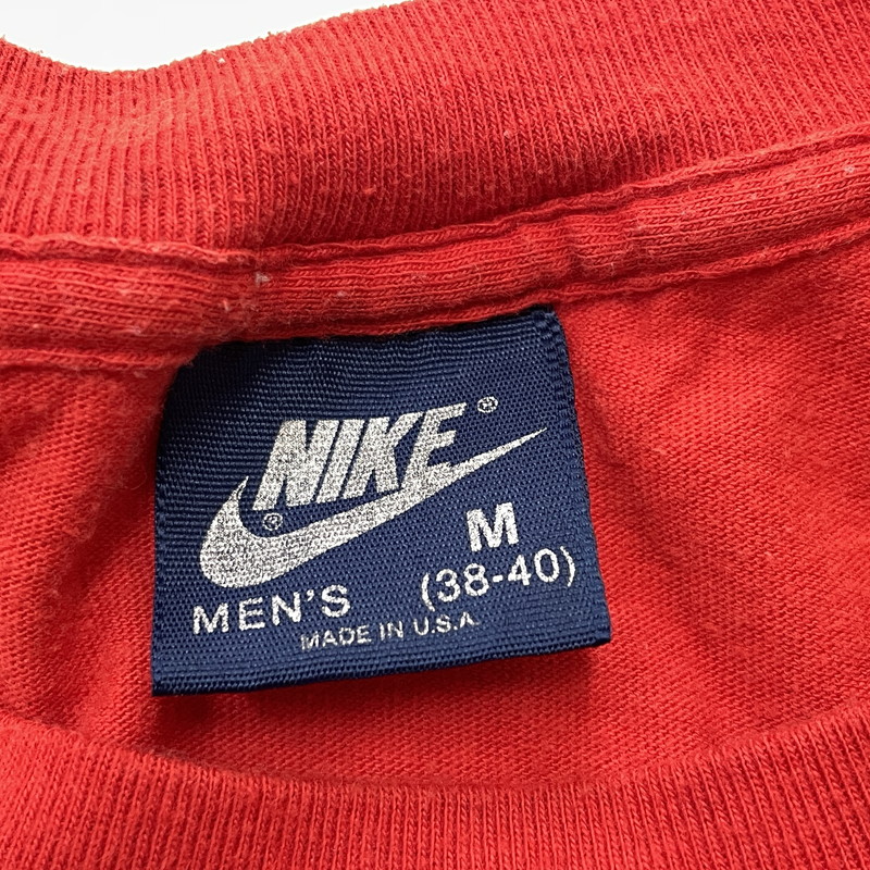 【中古品】【メンズ】 NIKE ナイキ 80's VINTAGE MAYOR'S WALK TEE 80年代 ヴィンテージ ワーク Tシャツ 半袖 トップス 148-260720-sa-08-tei サイズ：M カラー：レッド 万代Net店