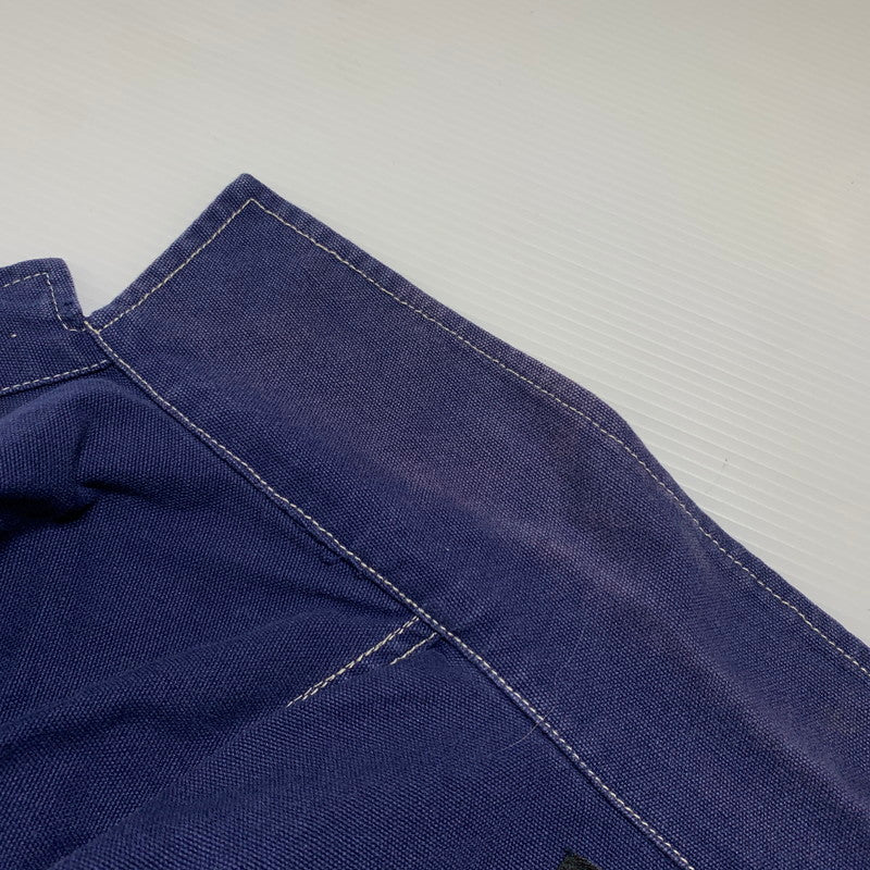 【中古品】【メンズ】 STUSSY ステューシー CANVAS SHOP JACKET 115436 キャンバス ショップ ジャケット ライトアウター 142-260707-yo-22-tei サイズ：M カラー：ネイビー 万代Net店