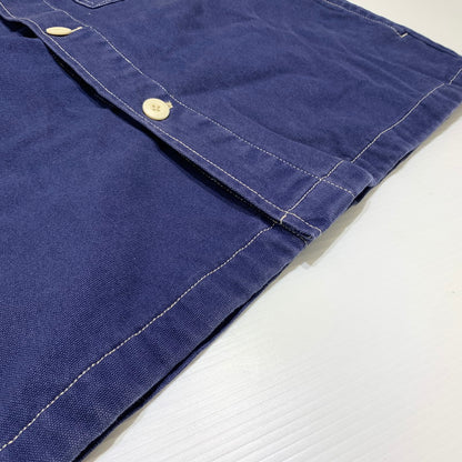 【中古品】【メンズ】 STUSSY ステューシー CANVAS SHOP JACKET 115436 キャンバス ショップ ジャケット ライトアウター 142-260707-yo-22-tei サイズ：M カラー：ネイビー 万代Net店