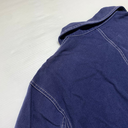 【中古品】【メンズ】 STUSSY ステューシー CANVAS SHOP JACKET 115436 キャンバス ショップ ジャケット ライトアウター 142-260707-yo-22-tei サイズ：M カラー：ネイビー 万代Net店