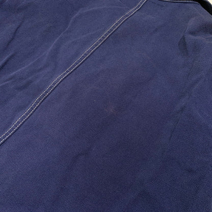 【中古品】【メンズ】 STUSSY ステューシー CANVAS SHOP JACKET 115436 キャンバス ショップ ジャケット ライトアウター 142-260707-yo-22-tei サイズ：M カラー：ネイビー 万代Net店