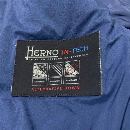 【中古品】【メンズ】 HERNO ヘルノ DOWN VEST PC0014U-19288-9270 ダウンベスト トップス 141-260708-sa-12-tei サイズ：48 カラー：ネイビー 万代Net店