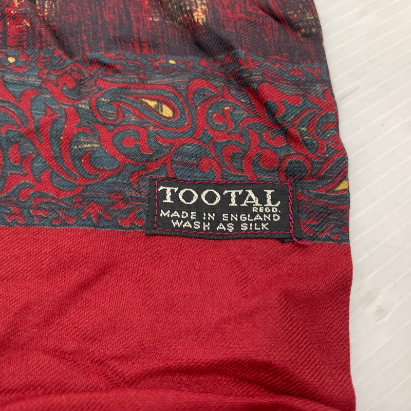 【中古品】【メンズ/レディース】 Tootal トゥータル SCARF MADE IN THE UK VINTAGE スカーフ アクセサリー 英国製 ヴィンテージ 187-260709-ko-20-tei カラー：柄 万代Net店