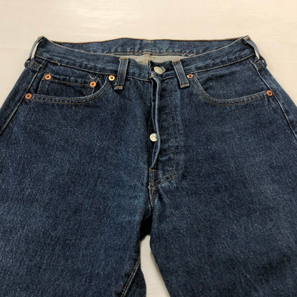 【中古品】【メンズ】 Levi’s リーバイス 80‘s 501 DENIM PANTS 80年代 デニムパンツ ボトムス ジーンズ 赤耳 ボタン裏刻印524 156-260710-ss-13-tei サイズ：31/ボタン裏524 カラー：インディゴ 万代Net店