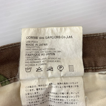【現状渡し品】【メンズ】 JUNYA WATANABE MAN ジュンヤワタナベマン 03SS CAMOUFLAGE PANTS UM-P003 カモフラージュパンツ ボトムス ワークパンツ 151-260720-ko-28-tei サイズ：S カラー：カモ 万代Net店