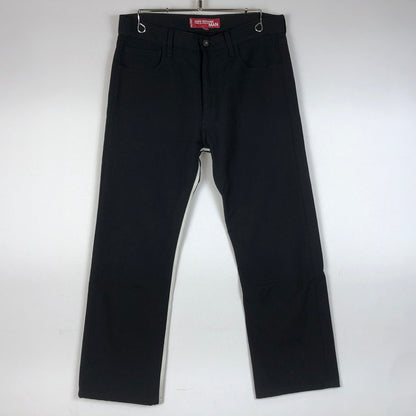 【中古品】【メンズ】 JUNYA WATANABE COMME DES GARCONS ジュンヤワタナベコムデギャルソン × Levi’s リーバイス 別注コラボ COTTON PANTS WS-P207 コットンパンツ ボトムス 151-260710-ss-08-tei サイズ：SS カラー：ブラック 万代Net店