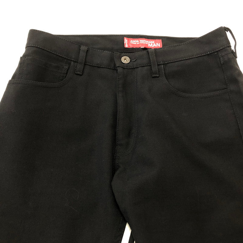 【中古品】【メンズ】 JUNYA WATANABE COMME DES GARCONS ジュンヤワタナベコムデギャルソン × Levi’s リーバイス 別注コラボ COTTON PANTS WS-P207 コットンパンツ ボトムス 151-260710-ss-08-tei サイズ：SS カラー：ブラック 万代Net店