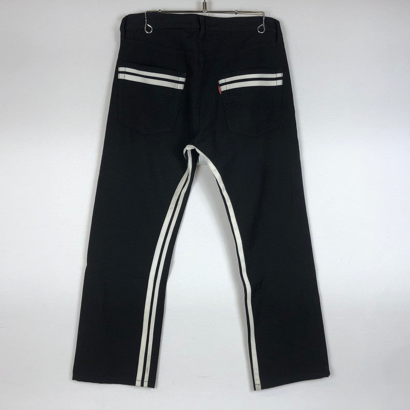 【中古品】【メンズ】 JUNYA WATANABE COMME DES GARCONS ジュンヤワタナベコムデギャルソン × Levi’s リーバイス 別注コラボ COTTON PANTS WS-P207 コットンパンツ ボトムス 151-260710-ss-08-tei サイズ：SS カラー：ブラック 万代Net店