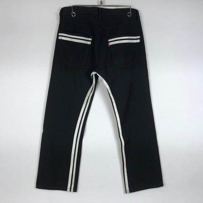 【中古品】【メンズ】 JUNYA WATANABE COMME DES GARCONS ジュンヤワタナベコムデギャルソン × Levi’s リーバイス 別注コラボ COTTON PANTS WS-P207 コットンパンツ ボトムス 151-260710-ss-08-tei サイズ：SS カラー：ブラック 万代Net店
