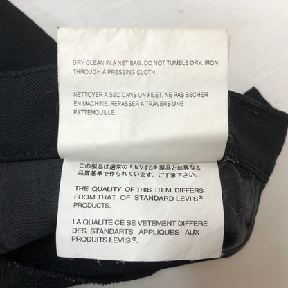 【中古品】【メンズ】 JUNYA WATANABE COMME DES GARCONS ジュンヤワタナベコムデギャルソン × Levi’s リーバイス 別注コラボ COTTON PANTS WS-P207 コットンパンツ ボトムス 151-260710-ss-08-tei サイズ：SS カラー：ブラック 万代Net店