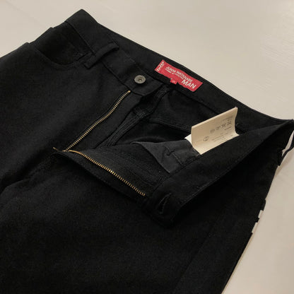 【中古品】【メンズ】 JUNYA WATANABE COMME DES GARCONS ジュンヤワタナベコムデギャルソン × Levi’s リーバイス 別注コラボ COTTON PANTS WS-P207 コットンパンツ ボトムス 151-260710-ss-08-tei サイズ：SS カラー：ブラック 万代Net店