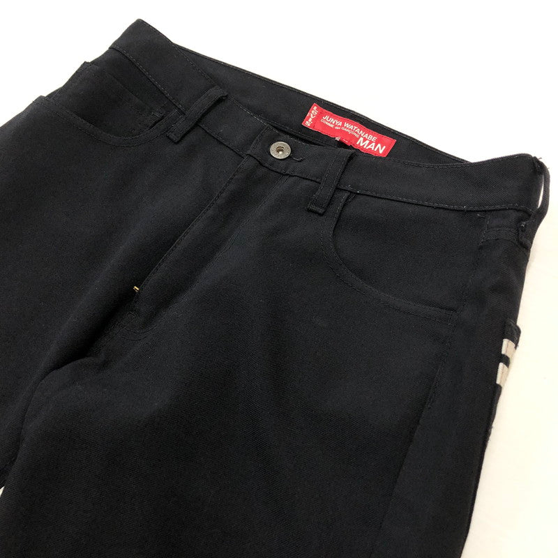 【中古品】【メンズ】 JUNYA WATANABE COMME DES GARCONS ジュンヤワタナベコムデギャルソン × Levi’s リーバイス 別注コラボ COTTON PANTS WS-P207 コットンパンツ ボトムス 151-260710-ss-08-tei サイズ：SS カラー：ブラック 万代Net店