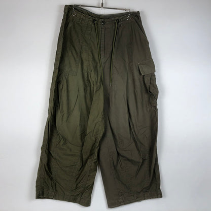 【現状渡し品】【メンズ】 NEEDLES ニードルス H.D. PANT BDU GL418 ヒザデル パンツ バトルドレスユニフォーム ボトムス 151-260710-ss-09-tei サイズ：2 カラー：カーキ 万代Net店