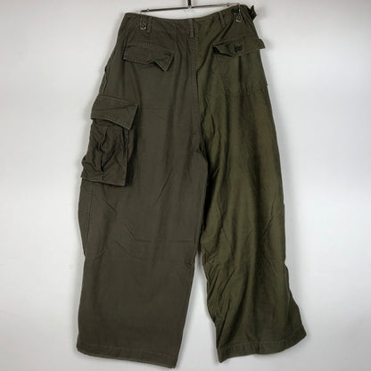 【現状渡し品】【メンズ】 NEEDLES ニードルス H.D. PANT BDU GL418 ヒザデル パンツ バトルドレスユニフォーム ボトムス 151-260710-ss-09-tei サイズ：2 カラー：カーキ 万代Net店