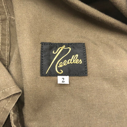 【現状渡し品】【メンズ】 NEEDLES ニードルス H.D. PANT BDU GL418 ヒザデル パンツ バトルドレスユニフォーム ボトムス 151-260710-ss-09-tei サイズ：2 カラー：カーキ 万代Net店
