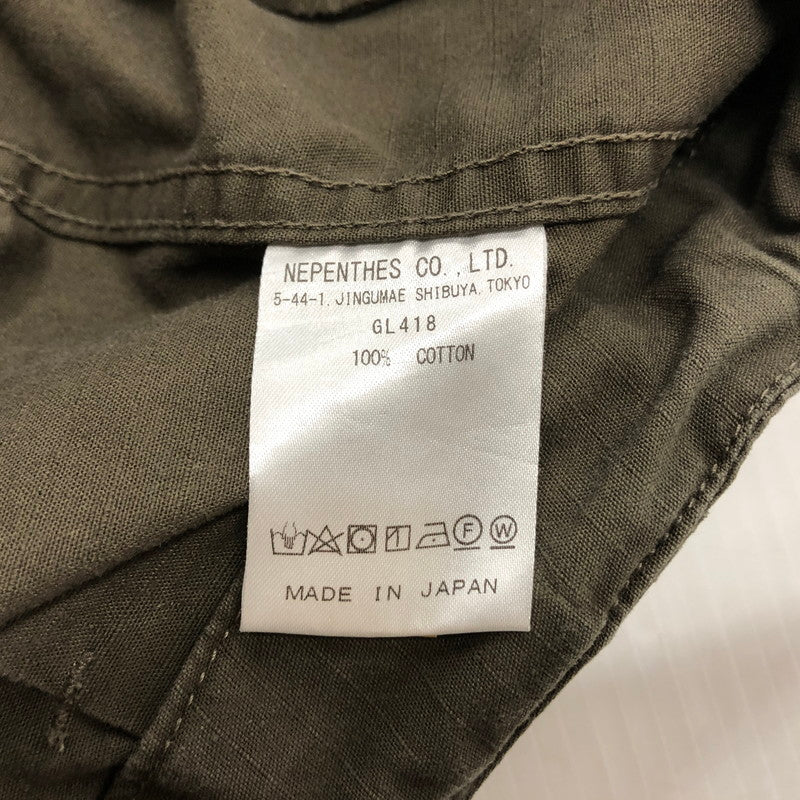 【現状渡し品】【メンズ】 NEEDLES ニードルス H.D. PANT BDU GL418 ヒザデル パンツ バトルドレスユニフォーム ボトムス 151-260710-ss-09-tei サイズ：2 カラー：カーキ 万代Net店
