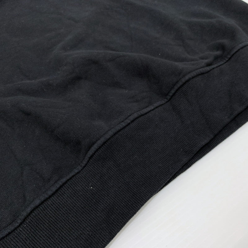 【中古品】【メンズ】 STONE ISLAND ストーンアイランド SHOULDER POCKET CREWNECK SWEAT SHIRT 791560577 ショルダーポケット クルーネック スウェット シャツ 長袖 トップス トレーナー 141-260707-yo-06-tei サイズ：S カラー：ブラック 万代Net店