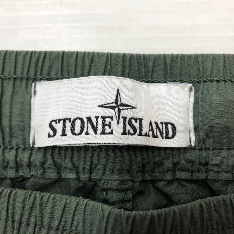 【中古品】【メンズ】 STONE ISLAND ストーンアイランド STRETCH CARGO PANT 801531303 ストレッチ カーゴ パンツ ボトムス 152-260710-ss-10-tei サイズ：31/※汚れあり カラー：カーキ 万代Net店
