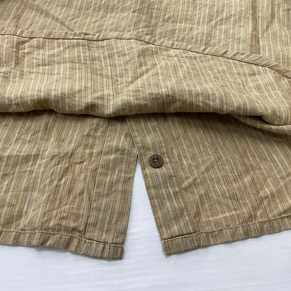 【中古品】【メンズ】 PATAGONIA パタゴニア LINEN SHIRT 53141S6 リネン シャツ 半袖 トップス 144-260708-sa-07-tei サイズ：XL カラー：ベージュ系 万代Net店