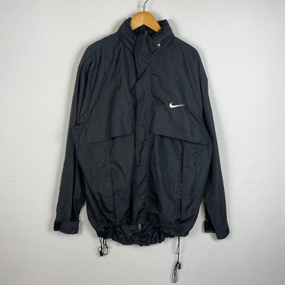 【現状渡し品】【メンズ】 NIKE ナイキ 90's NYLON JACKET 90年代 ナイロン ジャケット アウター 148-260708-sa-10-tei サイズ：XL カラー：ブラック 万代Net店