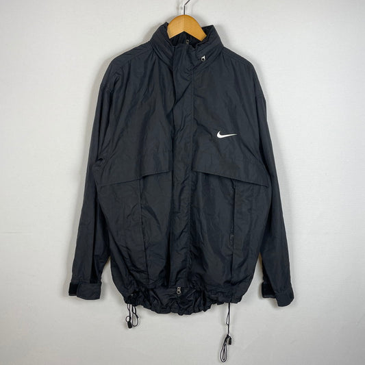 【現状渡し品】【メンズ】 NIKE ナイキ 90's NYLON JACKET 90年代 ナイロン ジャケット アウター 148-260708-sa-10-tei サイズ：XL カラー：ブラック 万代Net店