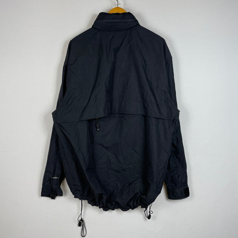 【現状渡し品】【メンズ】 NIKE ナイキ 90's NYLON JACKET 90年代 ナイロン ジャケット アウター 148-260708-sa-10-tei サイズ：XL カラー：ブラック 万代Net店