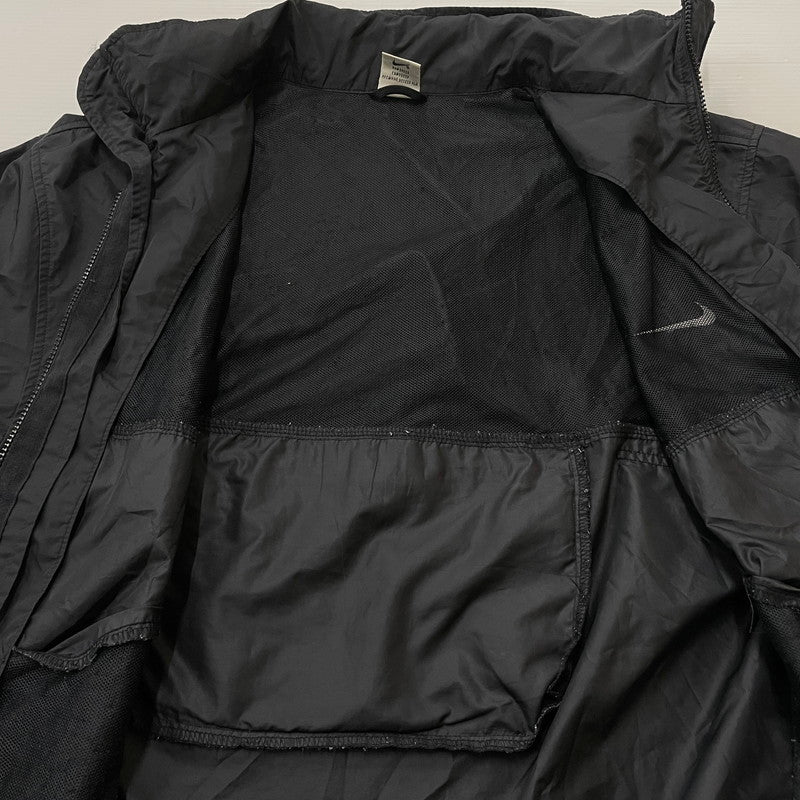 【現状渡し品】【メンズ】 NIKE ナイキ 90's NYLON JACKET 90年代 ナイロン ジャケット アウター 148-260708-sa-10-tei サイズ：XL カラー：ブラック 万代Net店