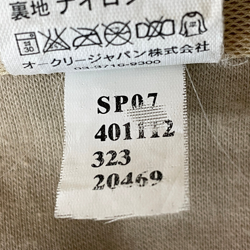 【現状渡し品】【メンズ】 OAKLEY オークリー 00’s NYLON VEST 2000年 ナイロン ベスト トップス 144-260901-sa-12-teih サイズ：L カラー：ベージュ系 万代Net店