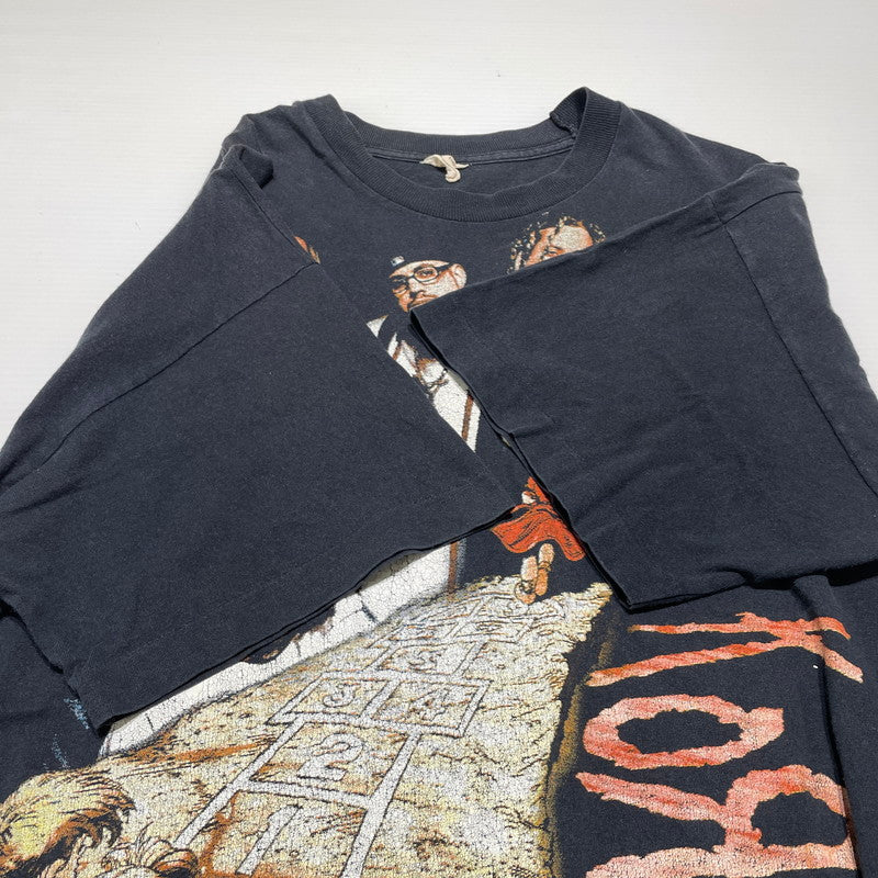 【中古品】【メンズ】 SCREEN STARS スクリーン スターズ 90's KORN "FOLLOW THE LEADER" TEE 90年代 コーン フォロー ザ リーダー 半袖 トップス 145-260707-sa-02-tei サイズ：不明 カラー：ブラック 万代Net店