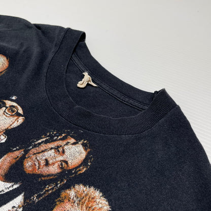 【中古品】【メンズ】 SCREEN STARS スクリーン スターズ 90's KORN "FOLLOW THE LEADER" TEE 90年代 コーン フォロー ザ リーダー 半袖 トップス 145-260707-sa-02-tei サイズ：不明 カラー：ブラック 万代Net店