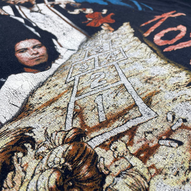 【中古品】【メンズ】 SCREEN STARS スクリーン スターズ 90's KORN "FOLLOW THE LEADER" TEE 90年代 コーン フォロー ザ リーダー 半袖 トップス 145-260707-sa-02-tei サイズ：不明 カラー：ブラック 万代Net店