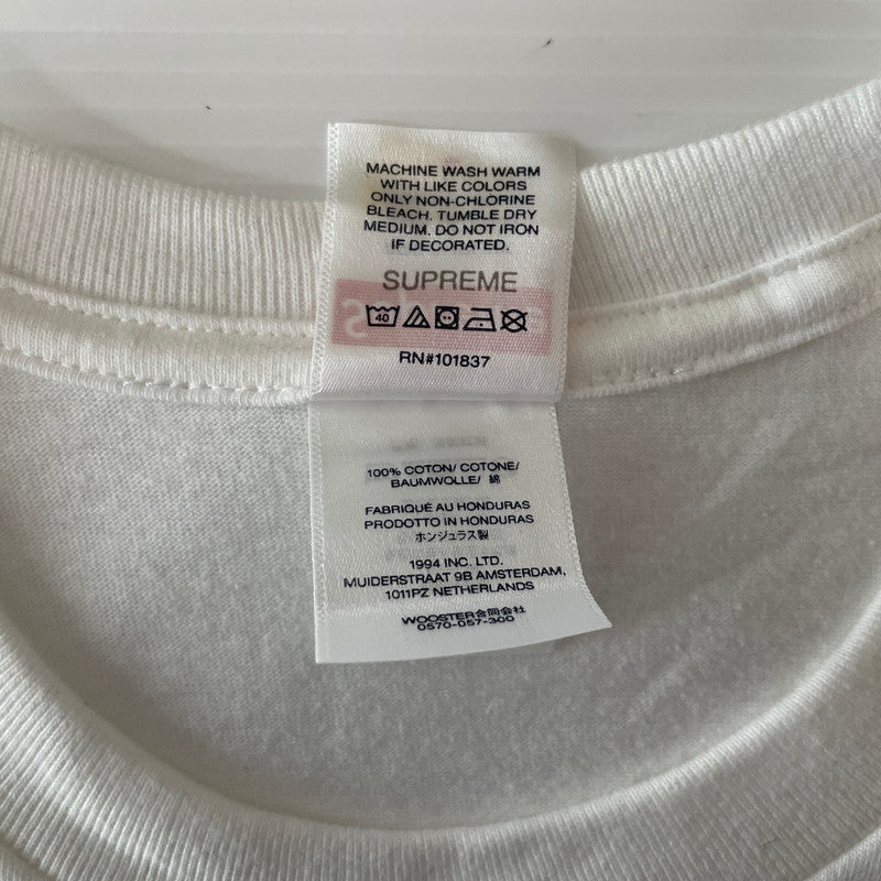 【中古品】【メンズ】 SUPREME シュプリーム 26SS SPIDER-MAN TEE 26年春夏 スパイダーマン Ｔシャツ 半袖 トップス 149-260707-sa-01-tei サイズ：L カラー：ホワイト 万代Net店