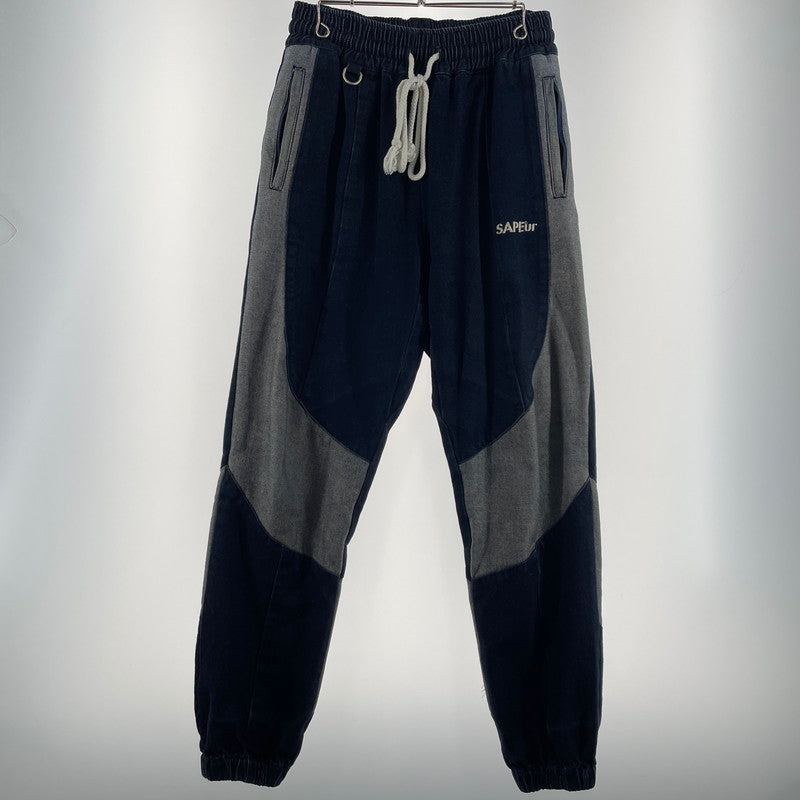 【中古品】【メンズ】 SAPEur サプール DENIM JOGGER PANTS デニム ジョガー パンツ ボトムス 153-260707-sa-20-tei サイズ：L カラー：インディゴ 万代Net店