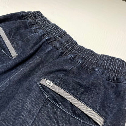 【中古品】【メンズ】 SAPEur サプール DENIM JOGGER PANTS デニム ジョガー パンツ ボトムス 153-260707-sa-20-tei サイズ：L カラー：インディゴ 万代Net店