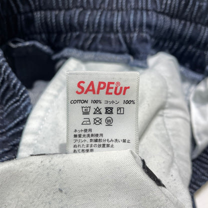 【中古品】【メンズ】 SAPEur サプール DENIM JOGGER PANTS デニム ジョガー パンツ ボトムス 153-260707-sa-20-tei サイズ：L カラー：インディゴ 万代Net店