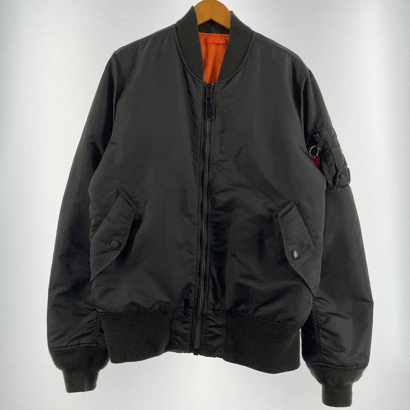 【中古品】【メンズ】 ALPHLA アルファー MA-1 エムエーワン アウター リバーシブル 145-260707-sa-17-tei サイズ：不明 カラー：オリーブ 万代Net店