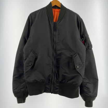 【中古品】【メンズ】 ALPHLA アルファー MA-1 エムエーワン アウター リバーシブル 145-260707-sa-17-tei サイズ：不明 カラー：オリーブ 万代Net店