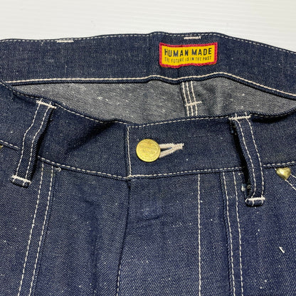 【中古品】【メンズ】 HUMANMA MADE ヒューマンメイド STRAIGHT DENIM PANTS HM31PT001 ストレート デニム パンツ 153-260707-sa-25-tei サイズ：30 カラー：インディゴ 万代Net店