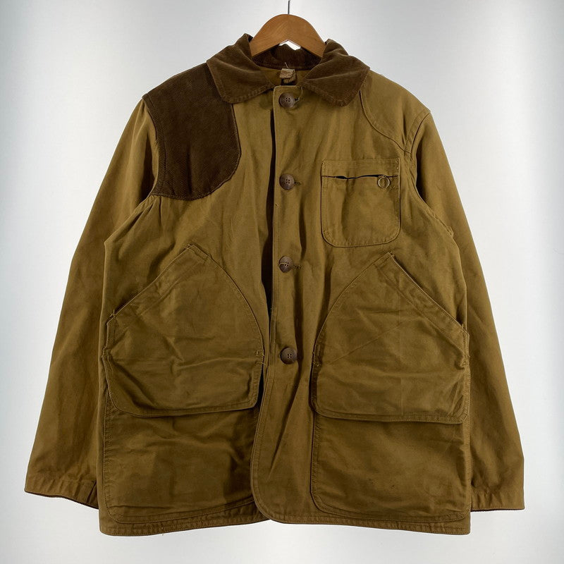 【中古品】【メンズ】 UNKNOWN 50’s VINTAGE HUNTING JACKET 50年代 ヴィンテージ ハンチング ジャケット アウター 145-260707-sa-18-tei サイズ：不明 カラー：ブラウン 万代Net店